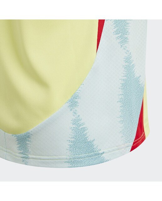 T-shirt de Criança 2.º Equipamento Espanha 2024 Amarelo-4