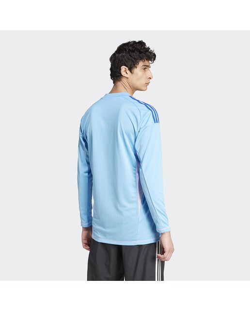 T-shirt de Guarda-Redes de Homem Espanha 2024 Tiro Azul-2