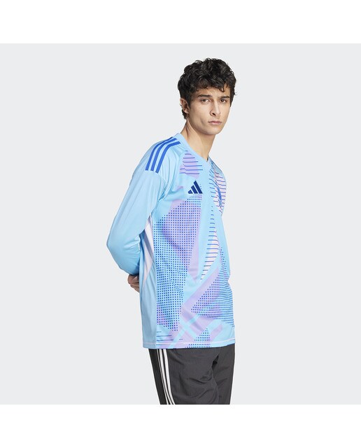 T-shirt de Guarda-Redes de Homem Espanha 2024 Tiro Azul-3