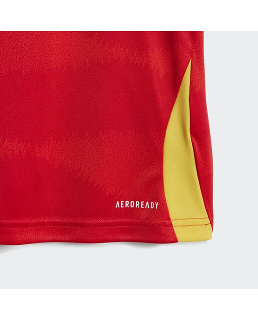 Conjunto de 1.º Equipamento de Bebé Espanha Vermelho-3