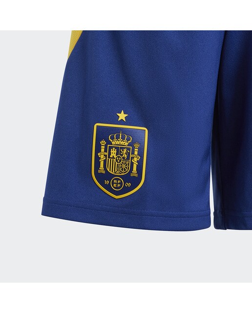 Calções de Criança 1.º Equipamento Espanha 2024 Azul-3
