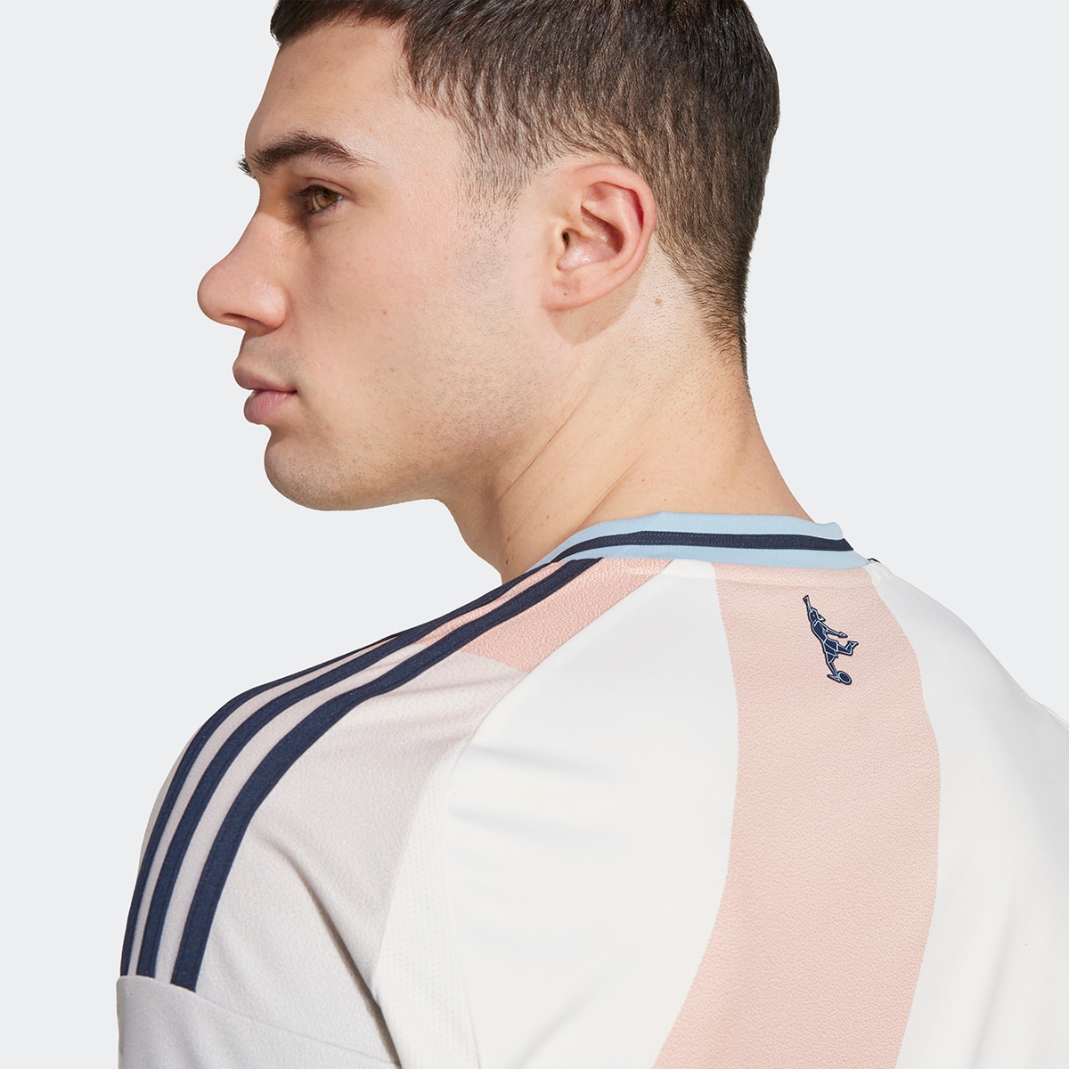 T-shirt de Homem Visitante de Espanha 25 (Equipa Feminina) Branco-4