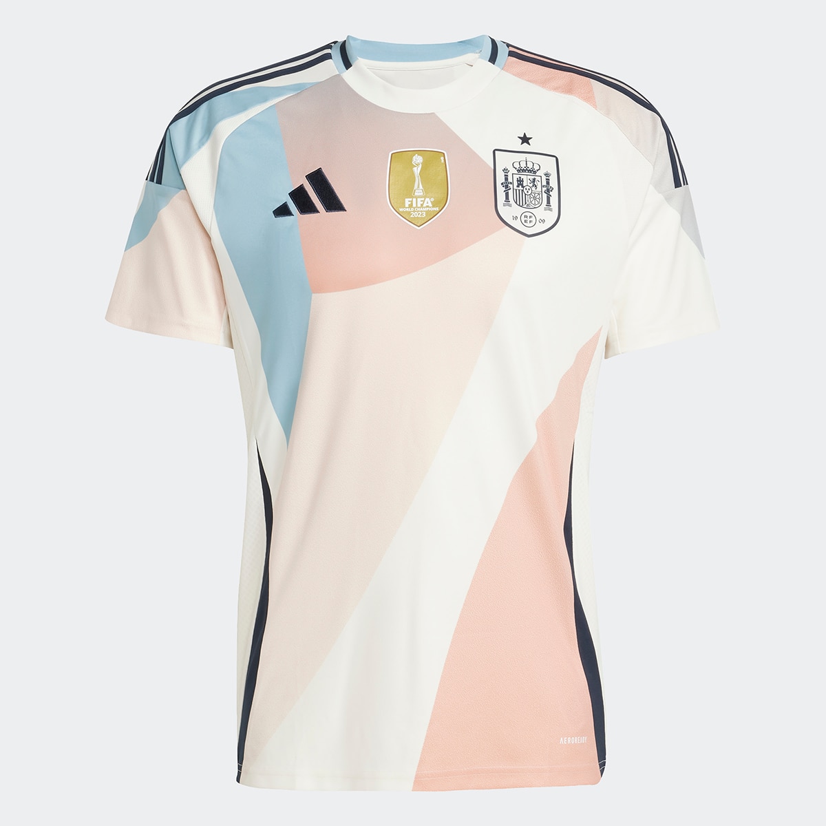 T-shirt de Homem Visitante de Espanha 25 (Equipa Feminina) Branco-6