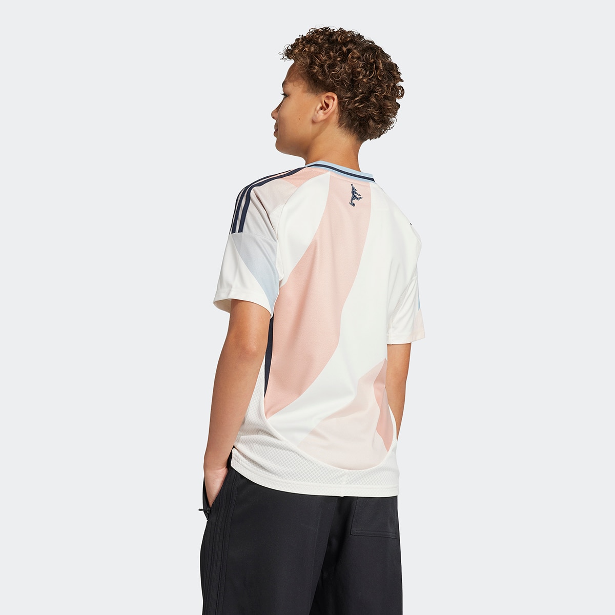 T-shirt de Menino Espanha 25 (Equipa Feminina) Visitante Branco-7