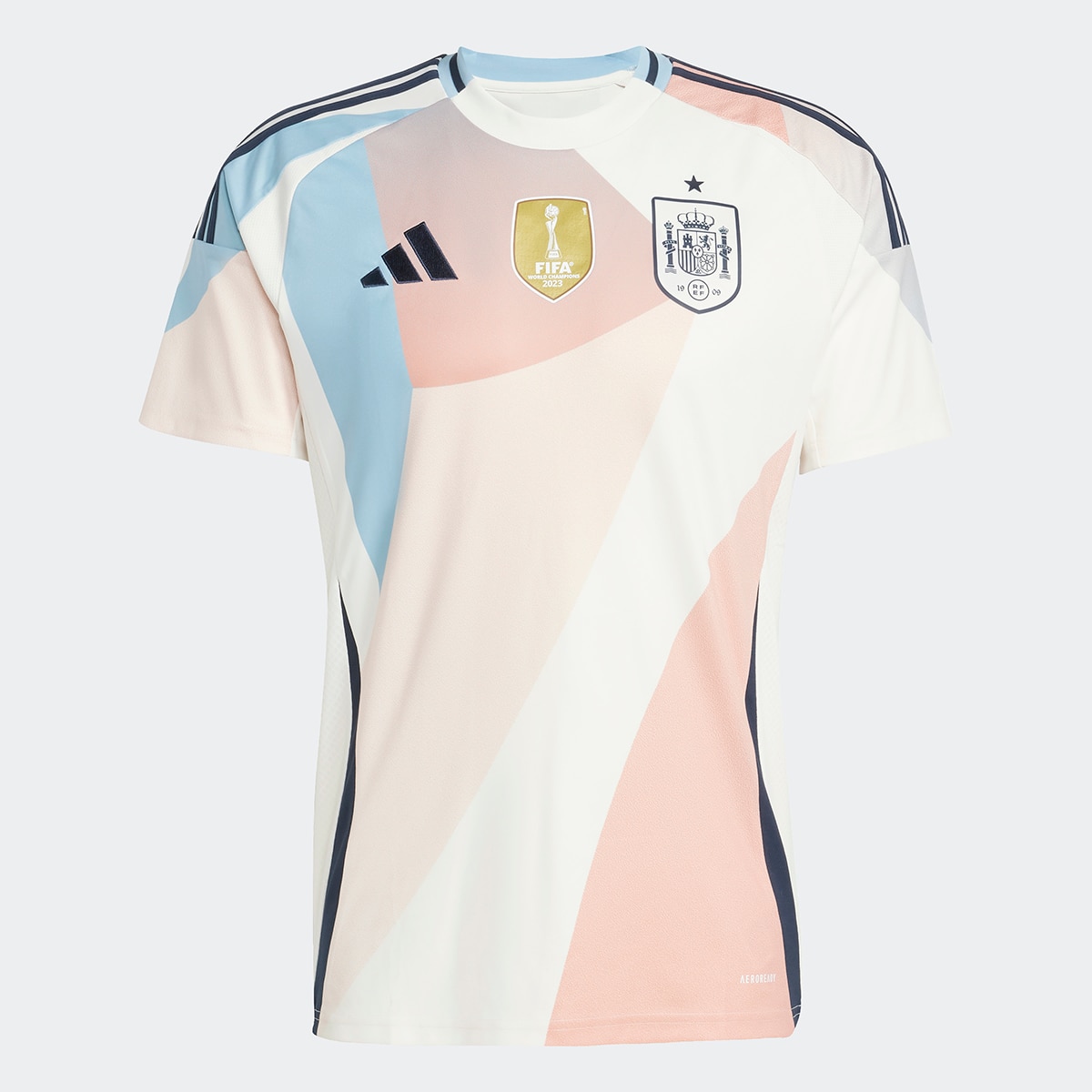 T-shirt de Menino Espanha 25 (Equipa Feminina) Visitante Branco-8