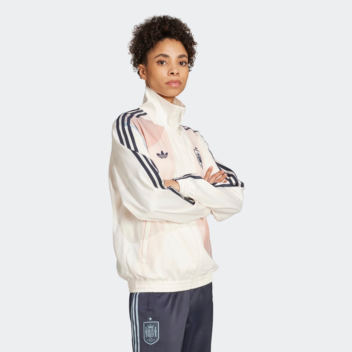 Sweatshirt de Mulher Espanha FEF 2025 Branco-3