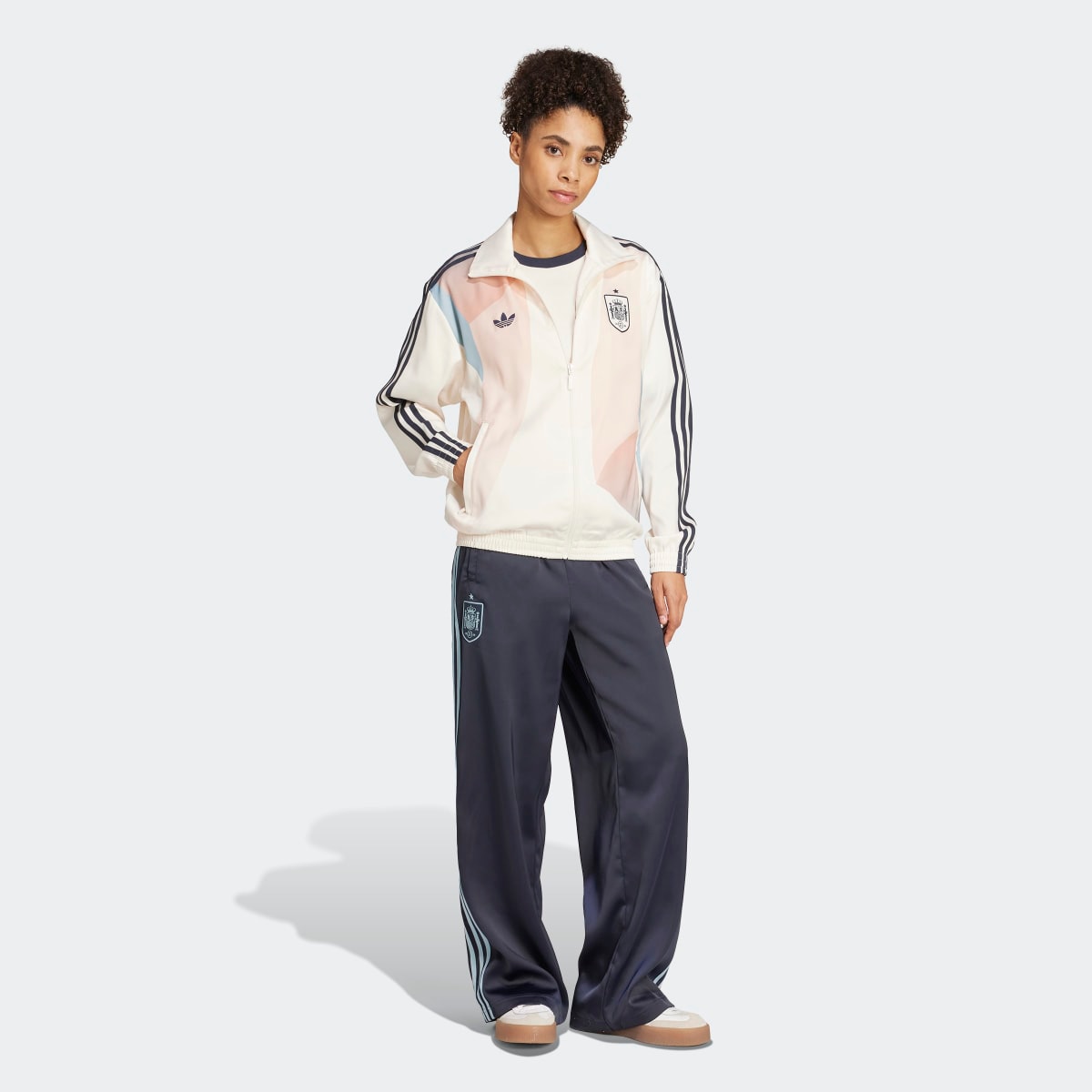 Sweatshirt de Mulher Espanha FEF 2025 Branco-6