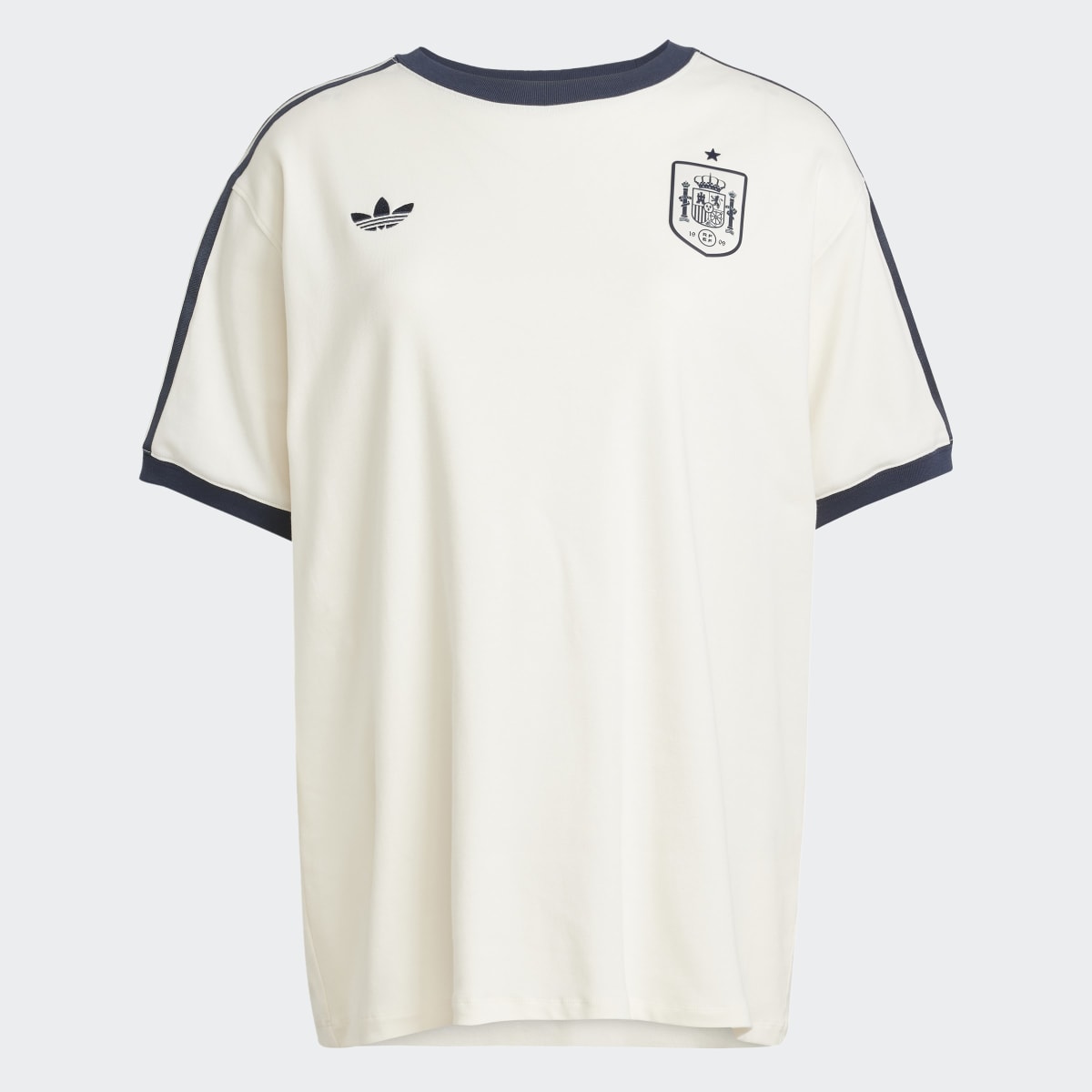 T-shirt de Mulher Espanha FEF 2025 Branco-7