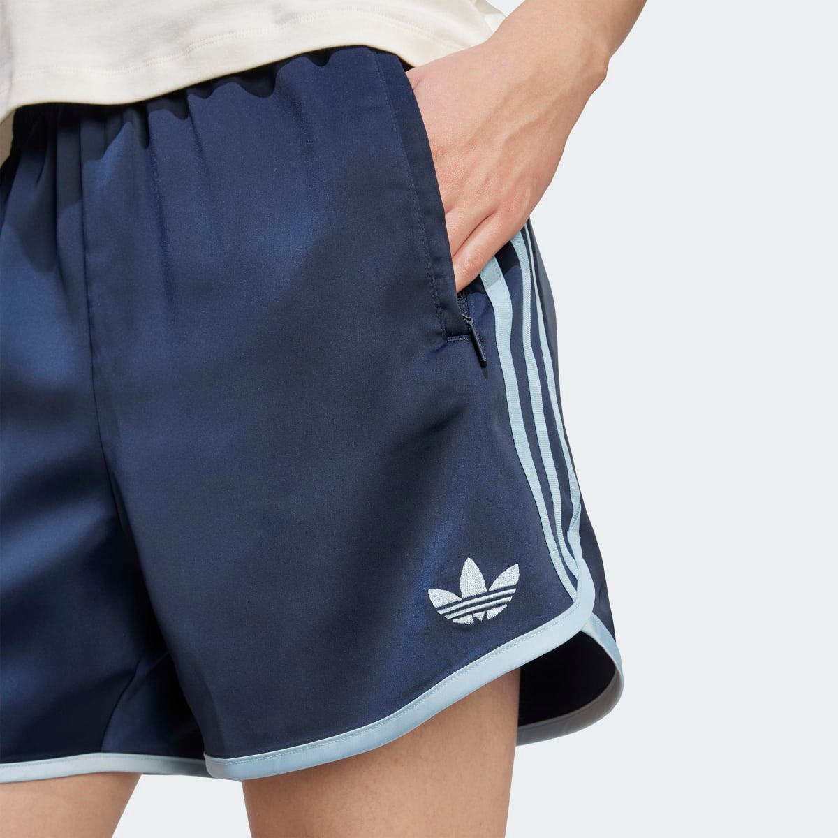 Calções de Mulher Espanha FEF 2025 Azul-marinho-4