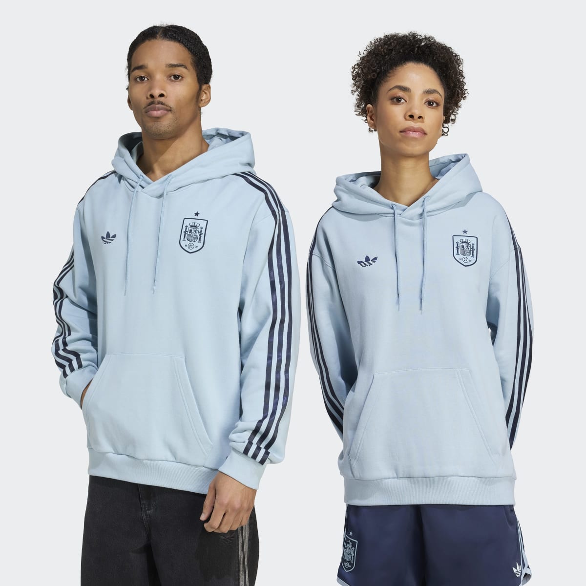 Sweatshirt de Homem Espanha FEF 2025 Azul-1