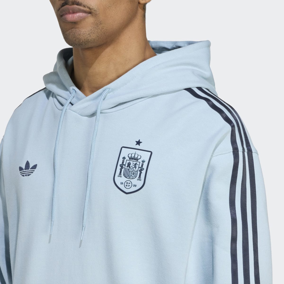 Sweatshirt de Homem Espanha FEF 2025 Azul-6