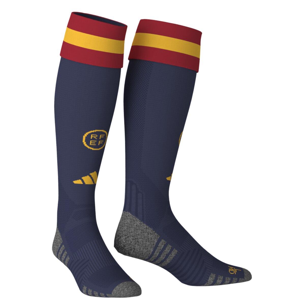 Meias de Futebol 1.º Equipamento Espanha Mundial 2026 Azul-escuro-4