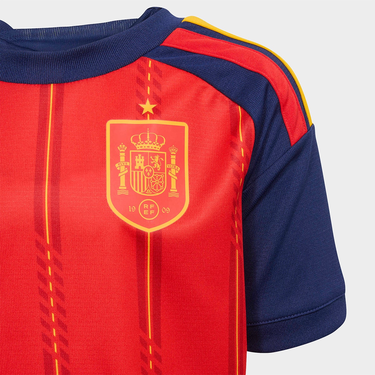 Conjunto de Criança 1.º Equipamento Espanha Mundial 2026 Vermelho-6