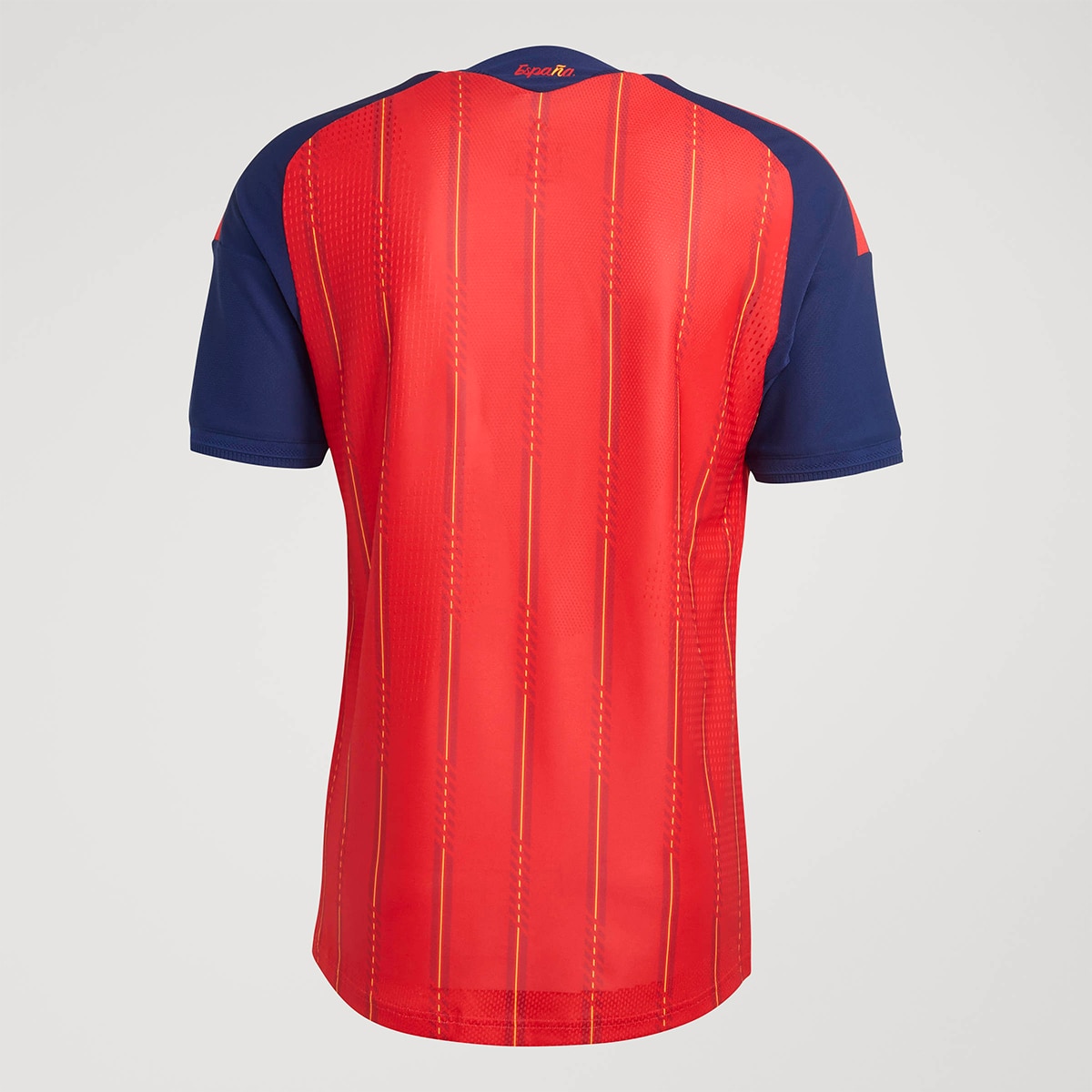 T-shirt de Homem 1.º Equipamento Authentic Espanha Mundial 2026 Vermelho-2