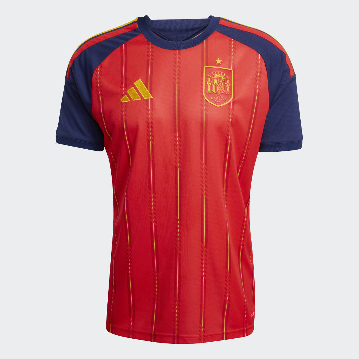 T-shirt de Homem 1.º Equipamento Espanha Mundial 2026 Vermelho-7