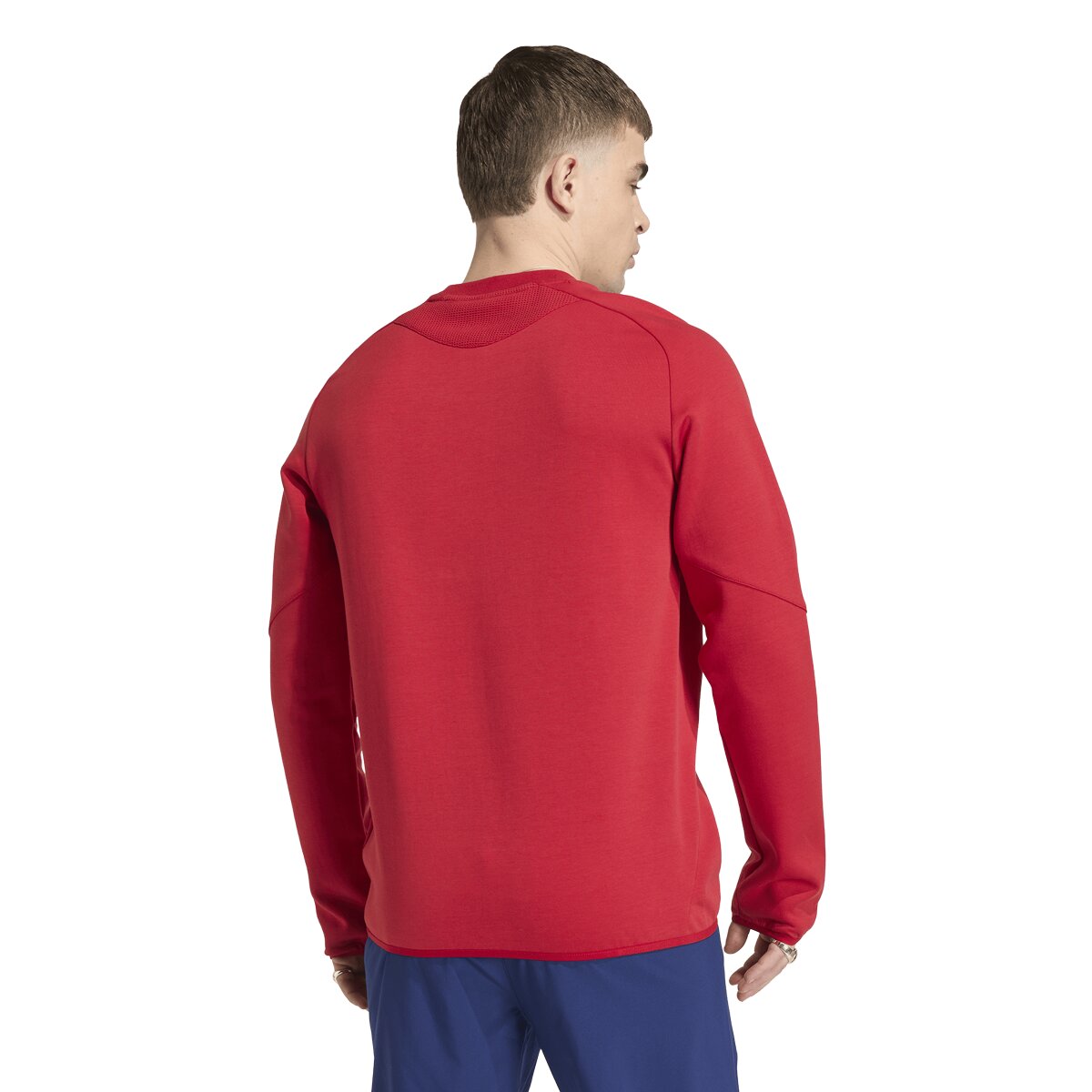 Sweatshirt de Homem Espanha Mundial 2026 Tiro Travel Vermelho-2