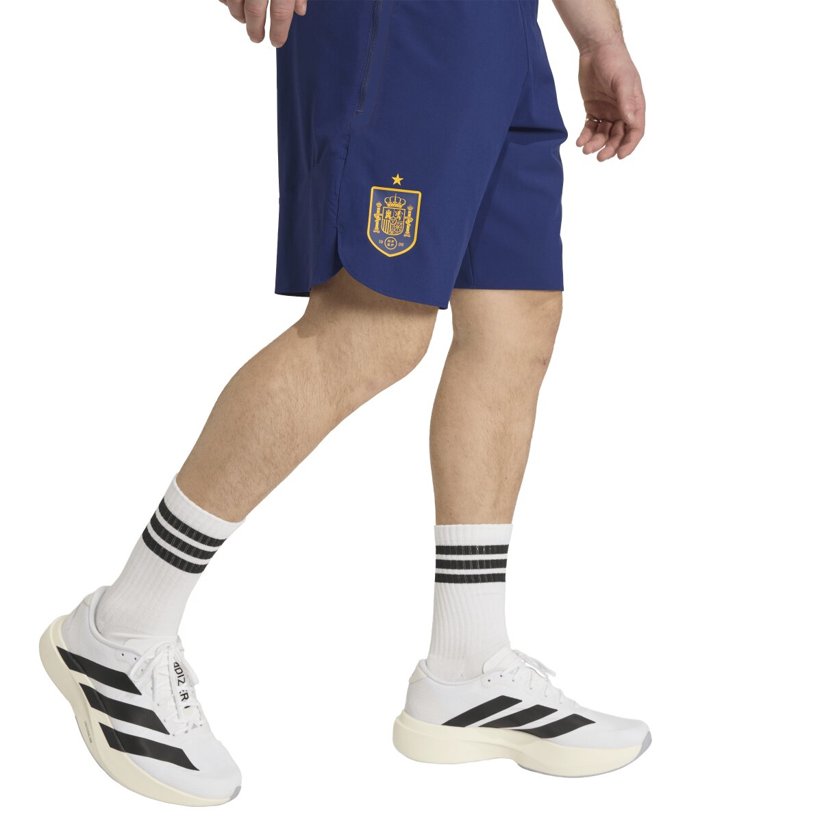 Calções de Homem Espanha Mundial 2026 Tiro Travel Azul-5
