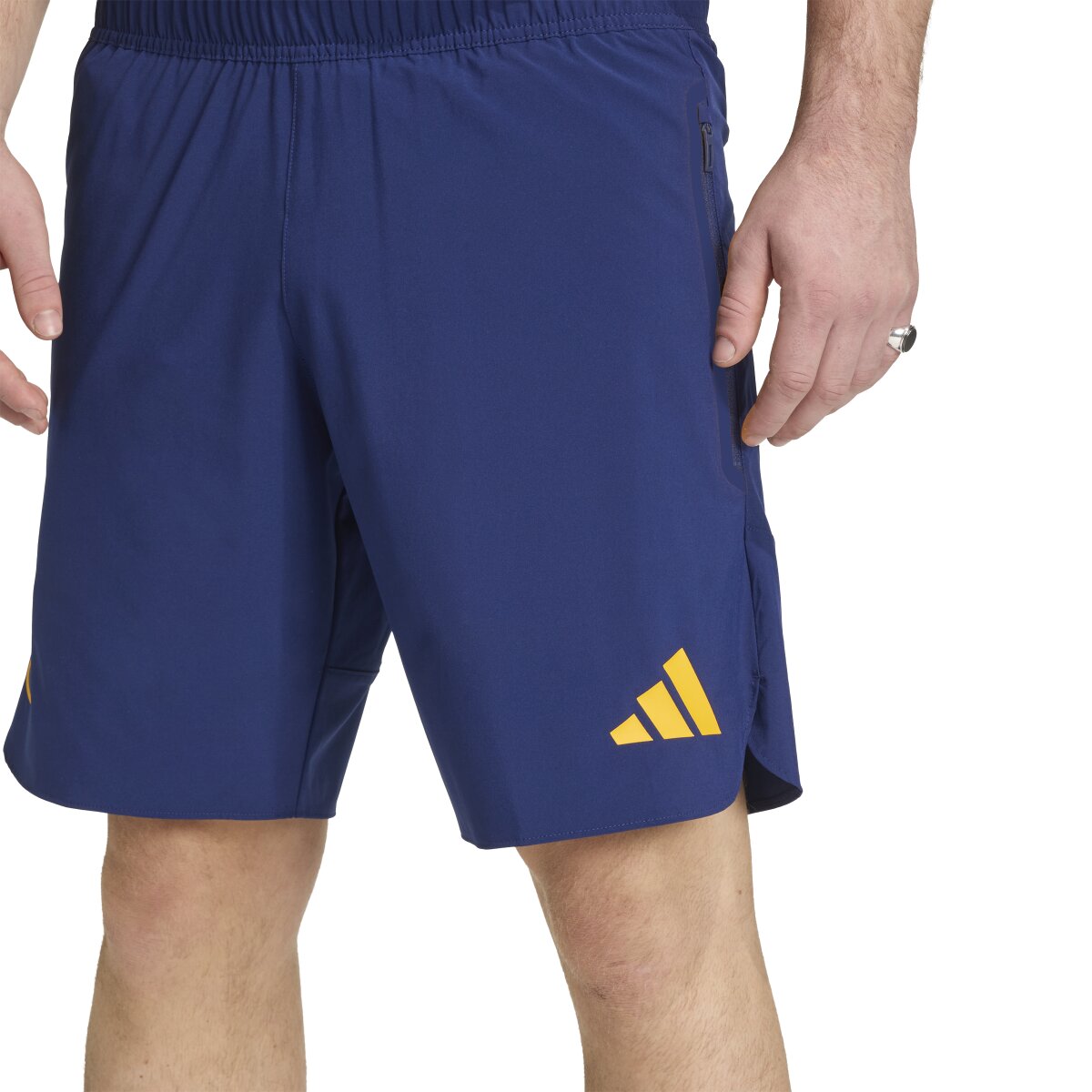 Calções de Homem Espanha Mundial 2026 Tiro Travel Azul-6