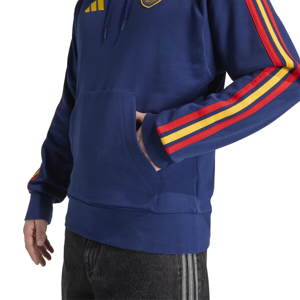 Sweatshirt de Homem Espanha Mundial 2026 DNA Azul-5