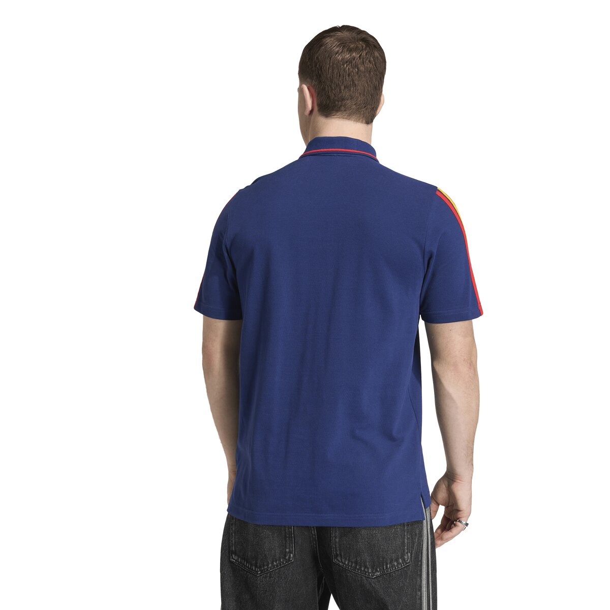 Polo de Homem Espanha Mundial 2026 DNA Azul-2