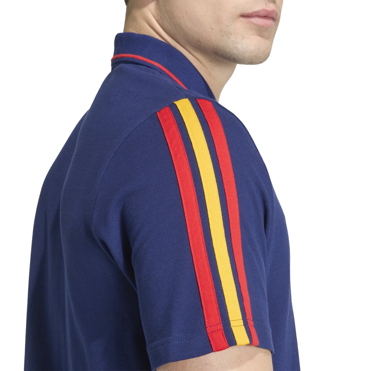 Polo de Homem Espanha Mundial 2026 DNA Azul-5