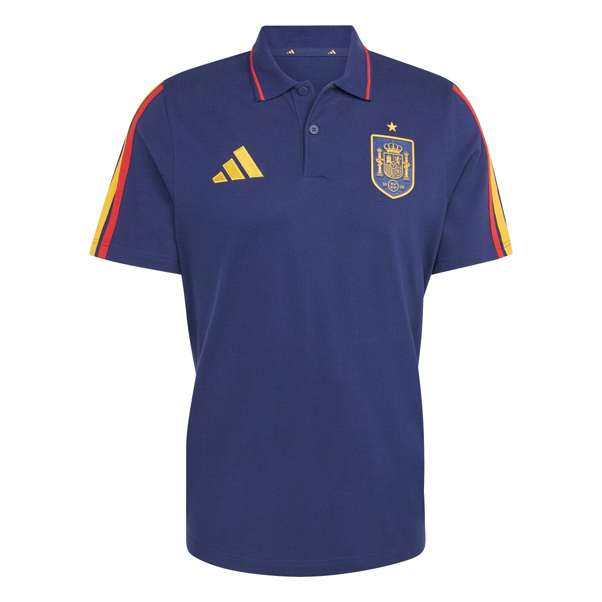 Polo de Homem Espanha Mundial 2026 DNA Azul-6