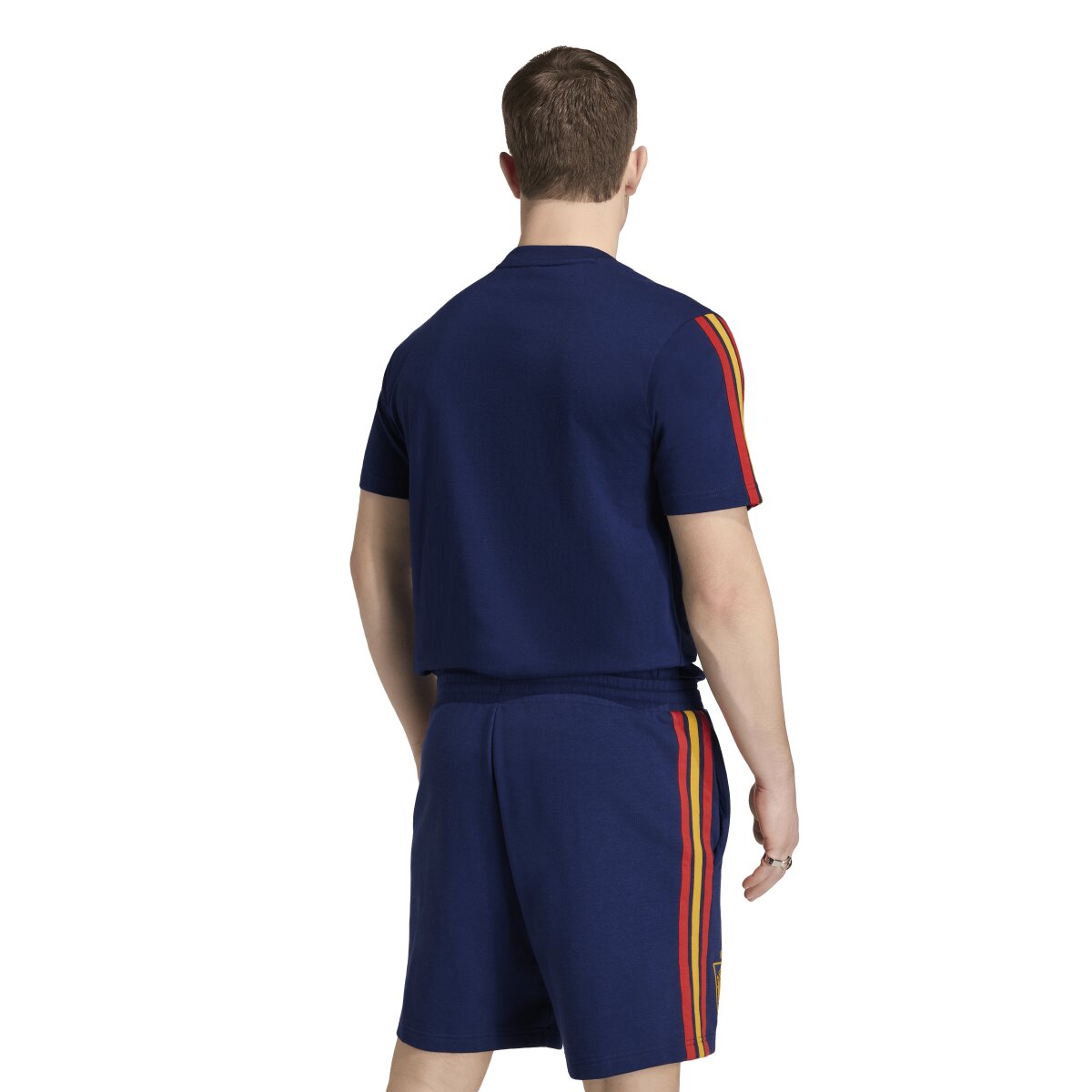 T-shirt de Homem Espanha Mundial 2026 DNA Azul-2