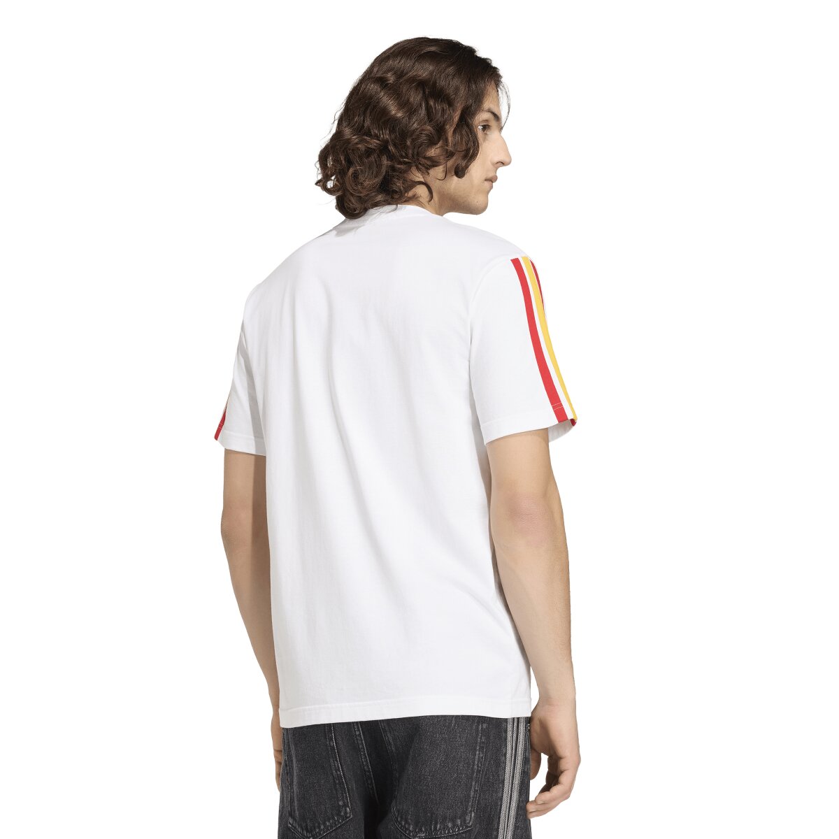 T-shirt de Homem Espanha Mundial 2026 DNA Branco-2