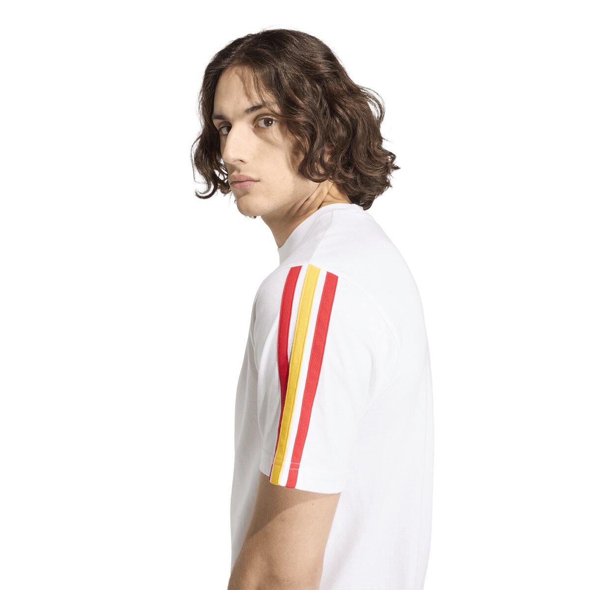 T-shirt de Homem Espanha Mundial 2026 DNA Branco-5