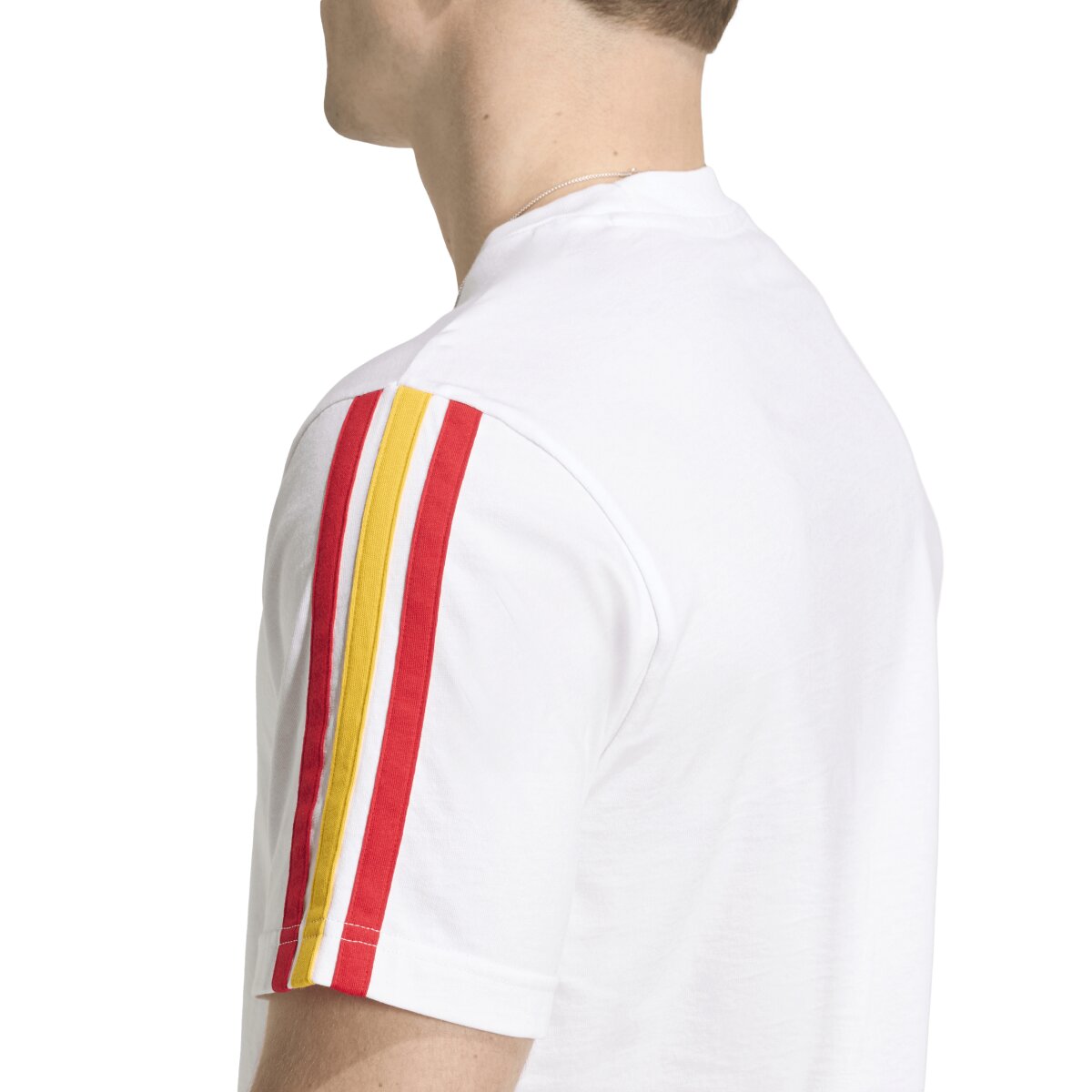 T-shirt de Homem Espanha Mundial 2026 DNA Branco-6