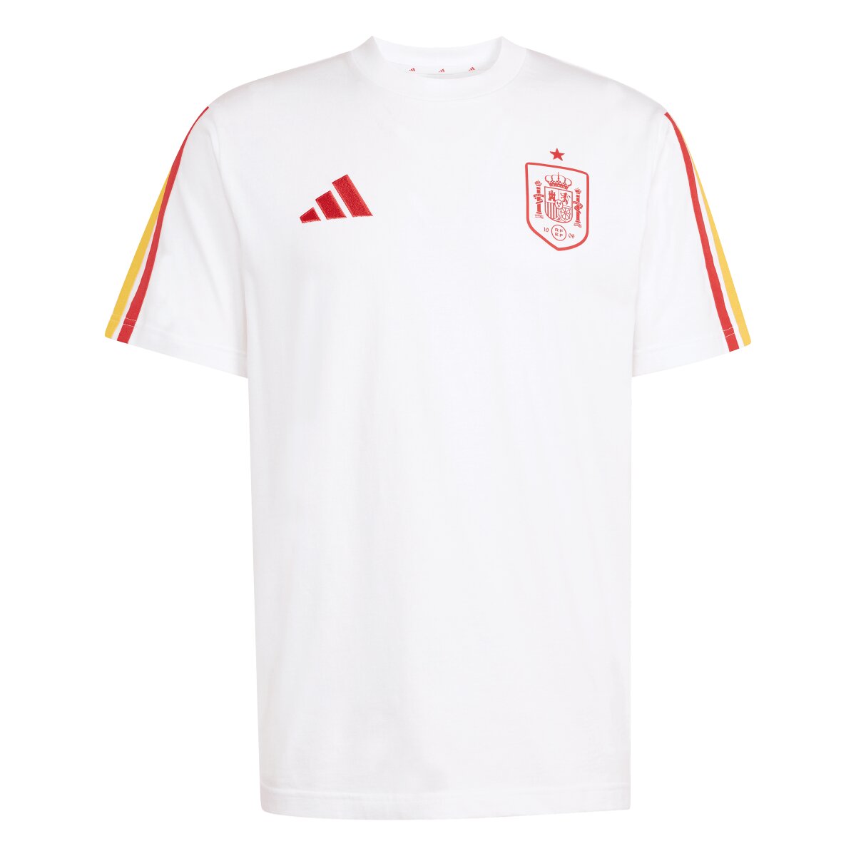 T-shirt de Homem Espanha Mundial 2026 DNA Branco-8