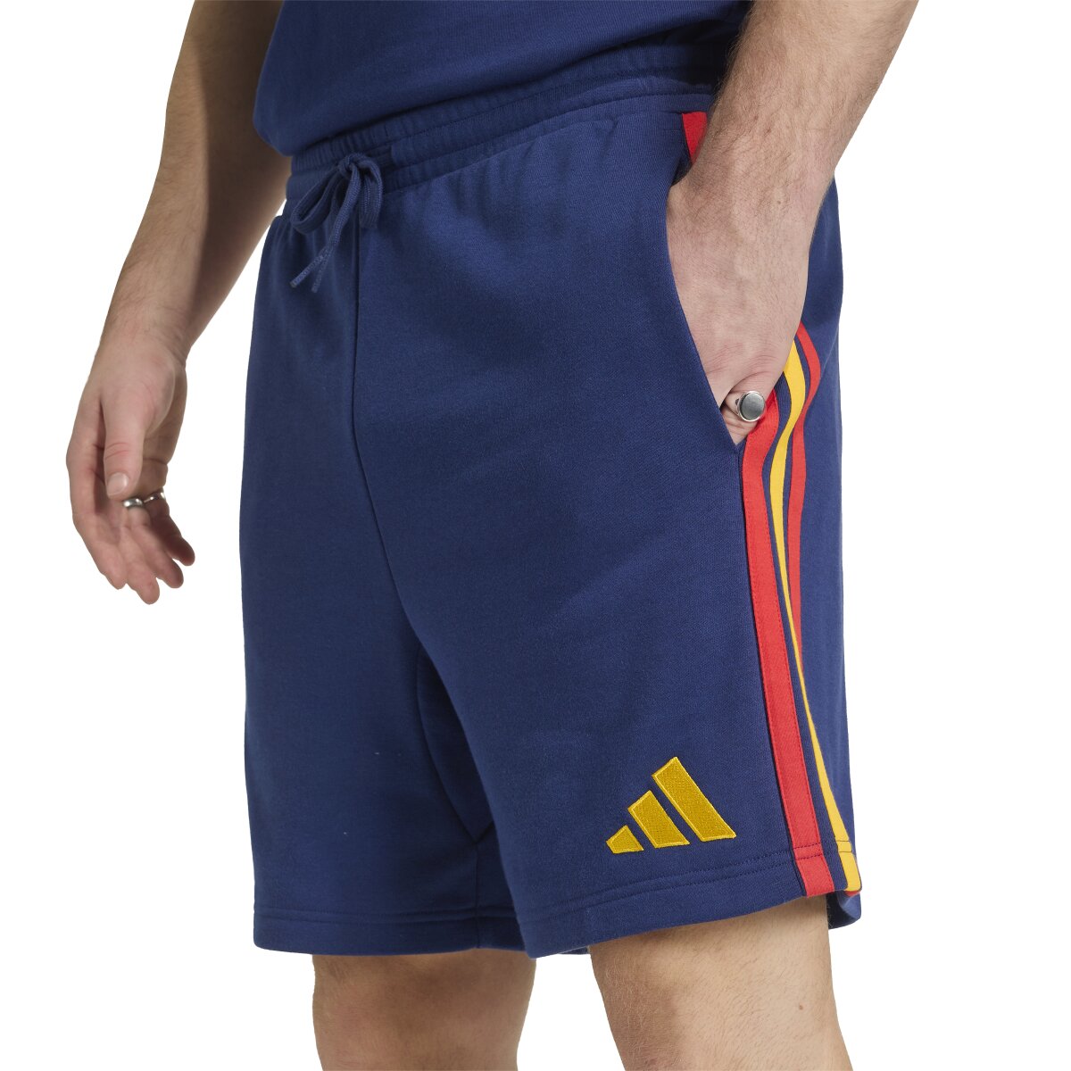 Calções de Homem Espanha Mundial 2026 DNA Azul-4