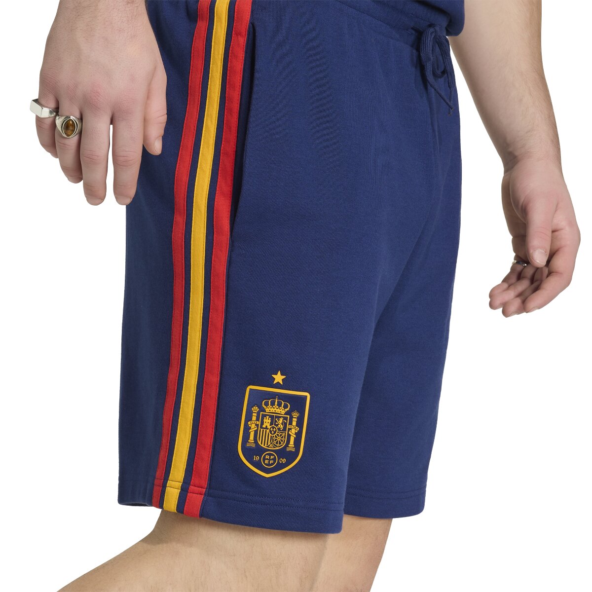 Calções de Homem Espanha Mundial 2026 DNA Azul-5
