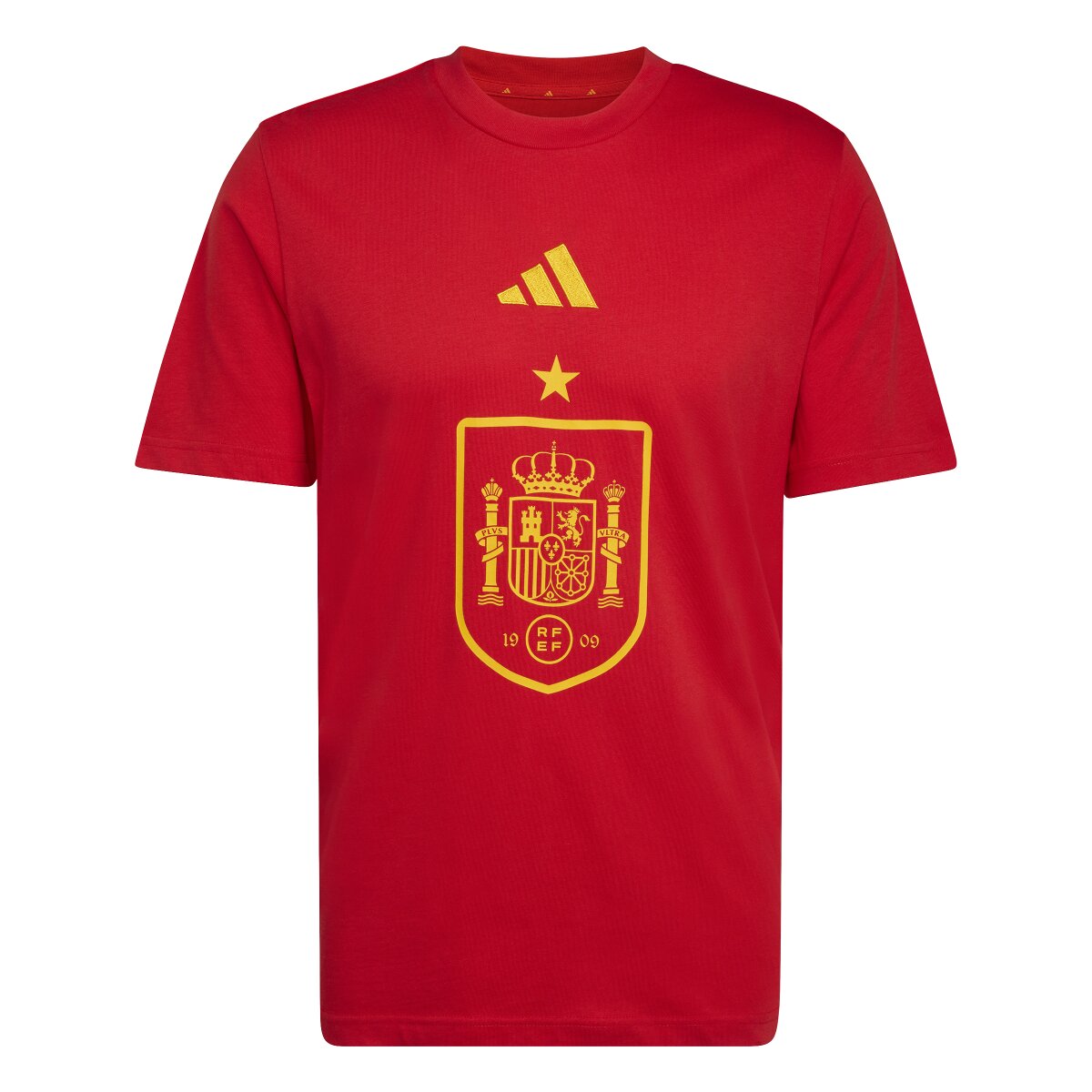 T-shirt de Homem Espanha Mundial 2026 DNA Vermelho-6