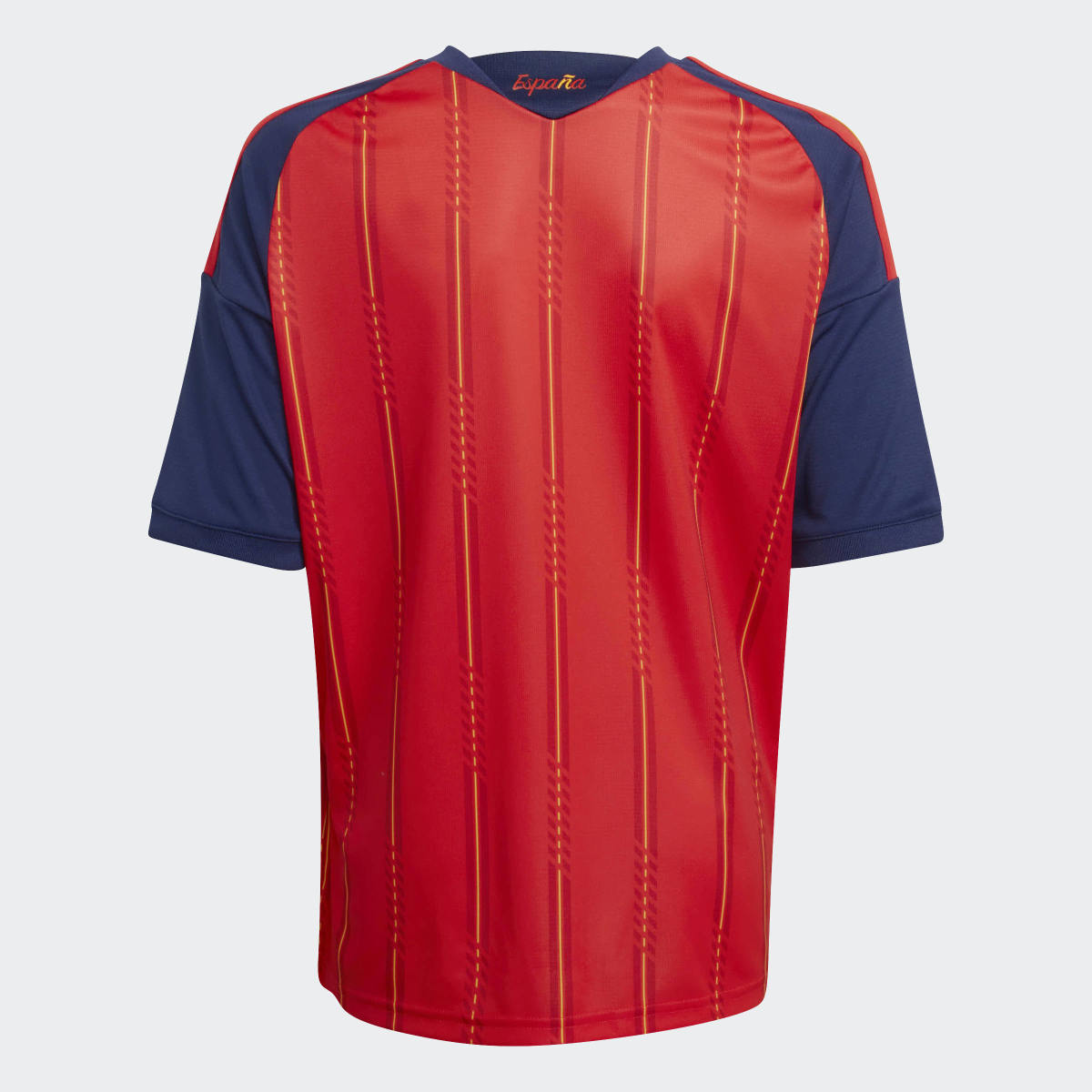 T-shirt de Criança 1.º Equipamento Espanha Mundial 2026 Vermelho-9
