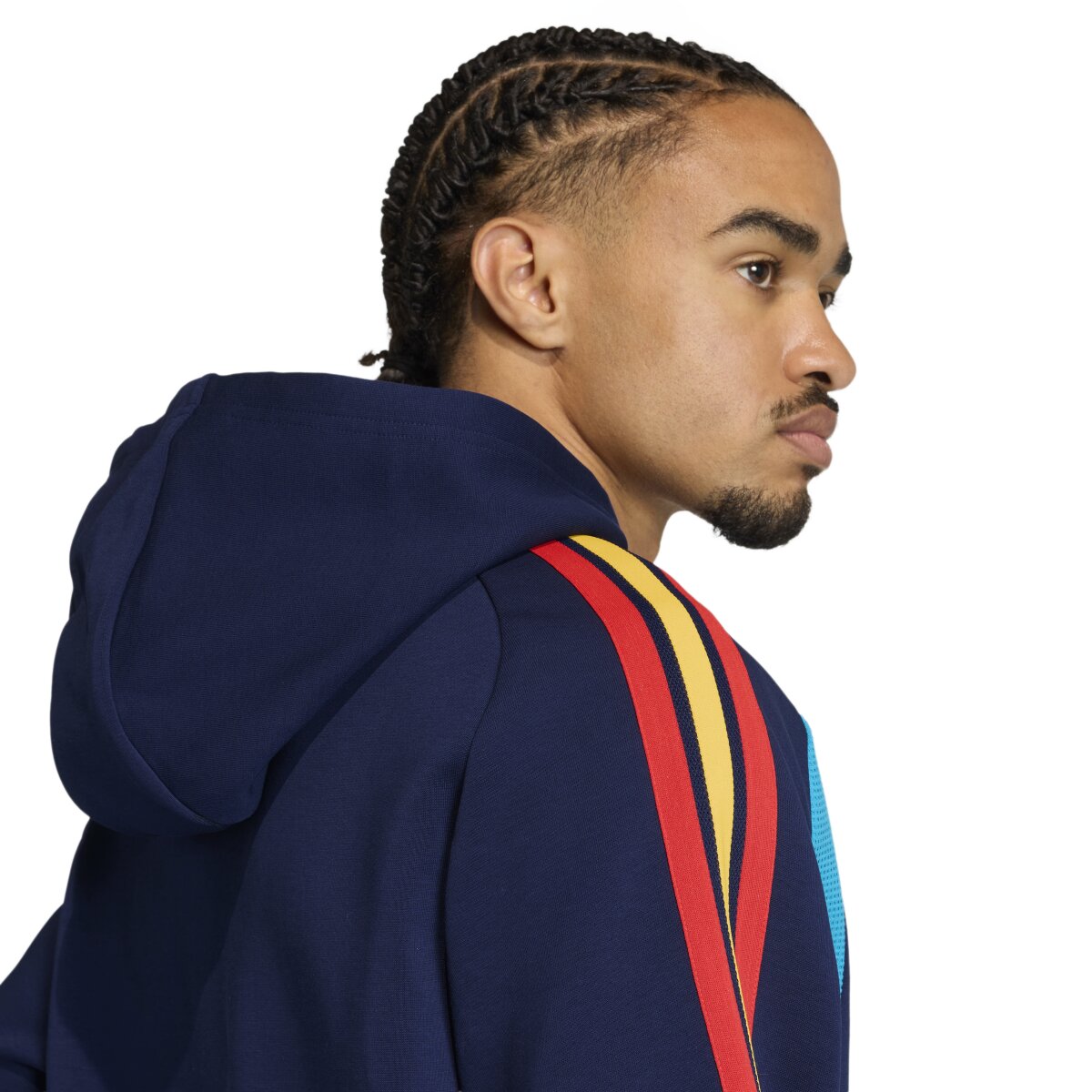 Sweatshirt de Homem Espanha Mundial 2026 Tiro Azul-marinho-5