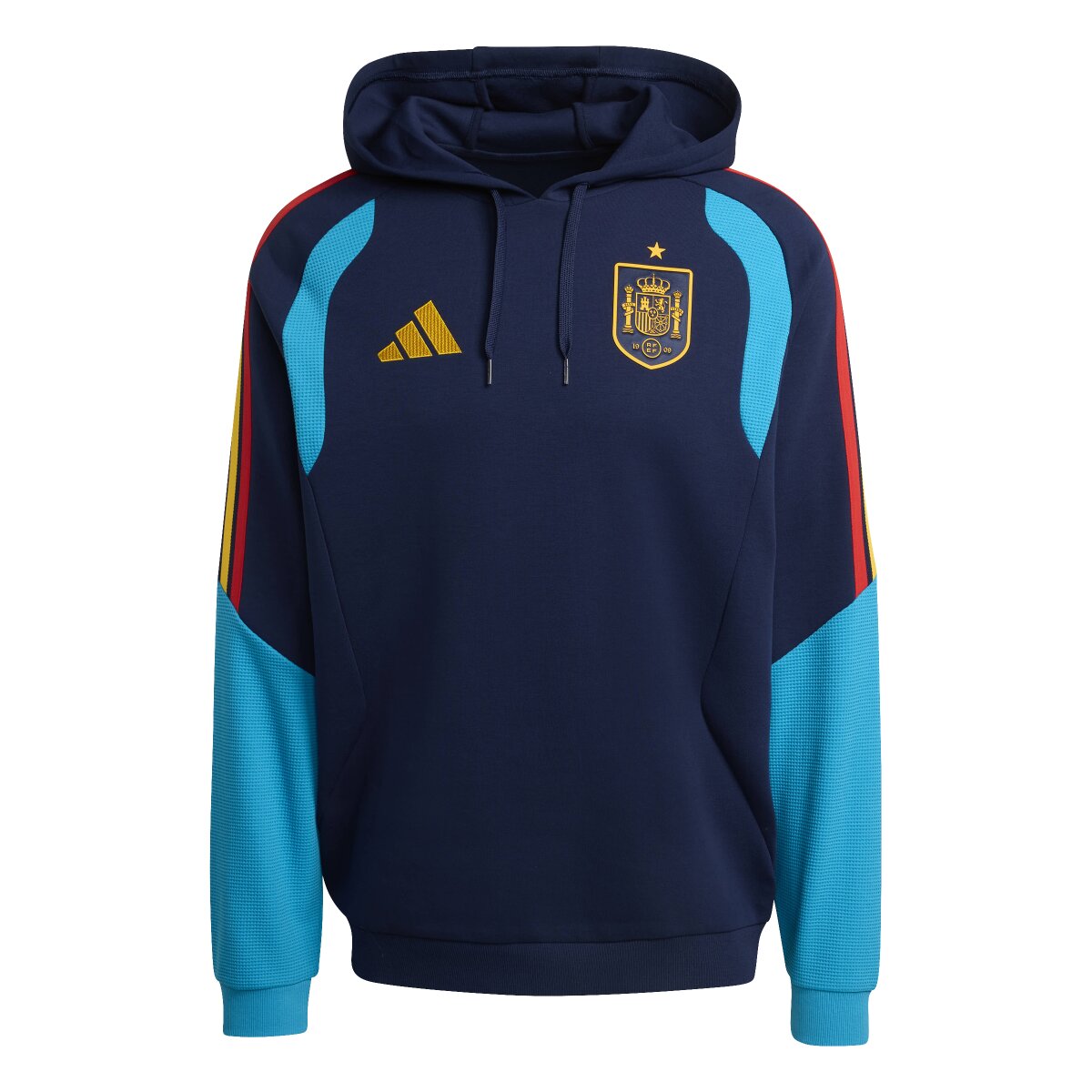 Sweatshirt de Homem Espanha Mundial 2026 Tiro Azul-marinho-6
