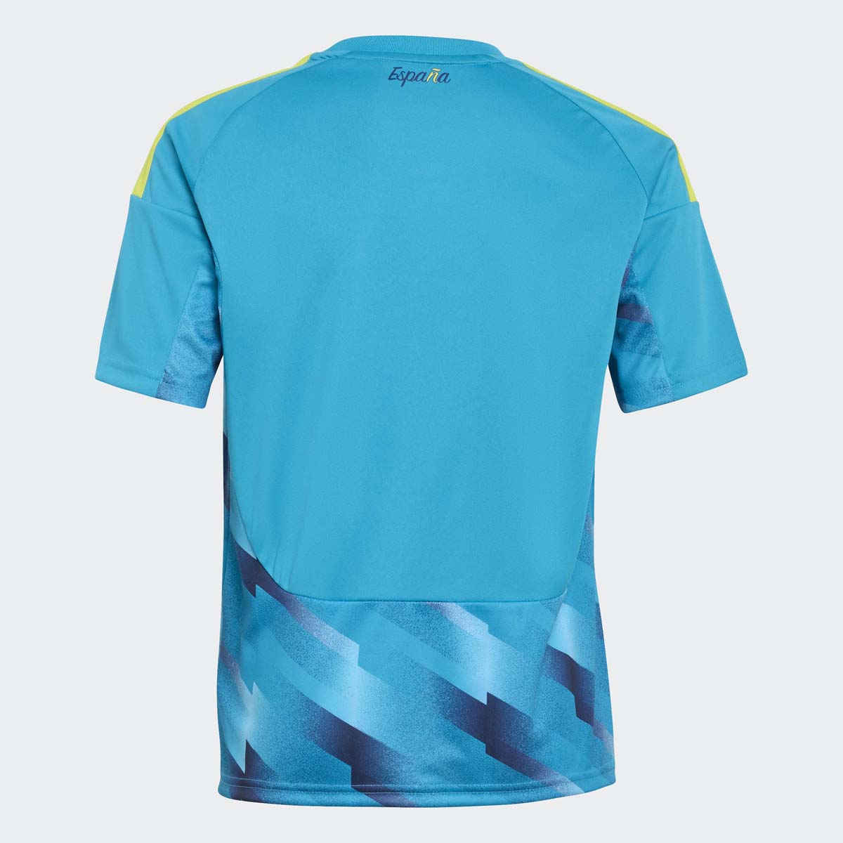 T-shirt de Criança 1.º Equipamento Guarda-Redes Espanha Mundial 2026 Azul-2
