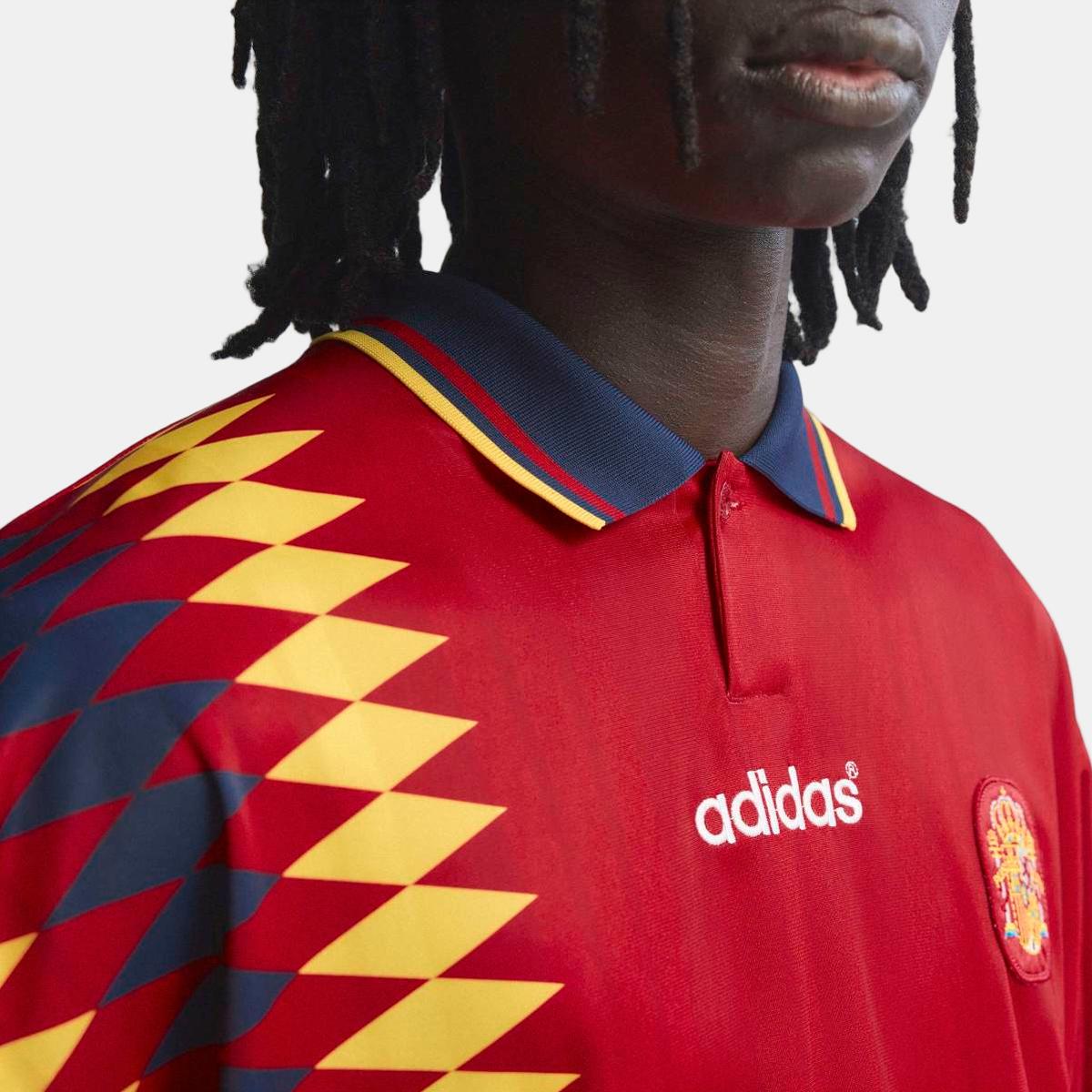 T-shirt de Homem Espanha Retro 1994 Vermelho-6