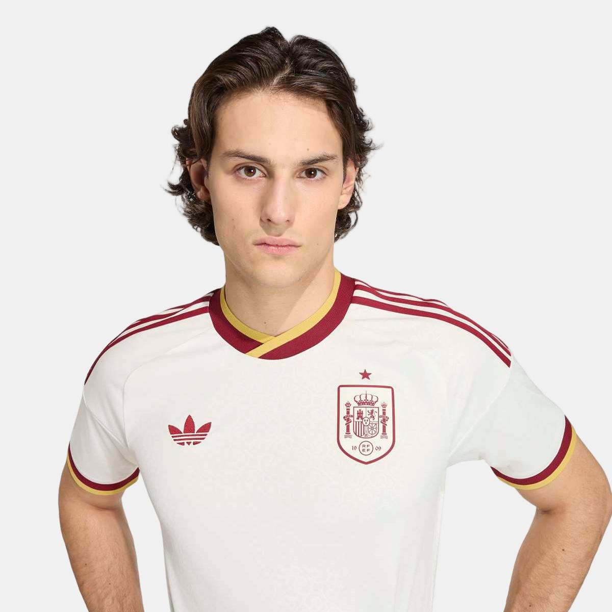 Camiseta de hombre 2ª equipación España Mundial 2026 adidas Originals - Blanco Blanco-4