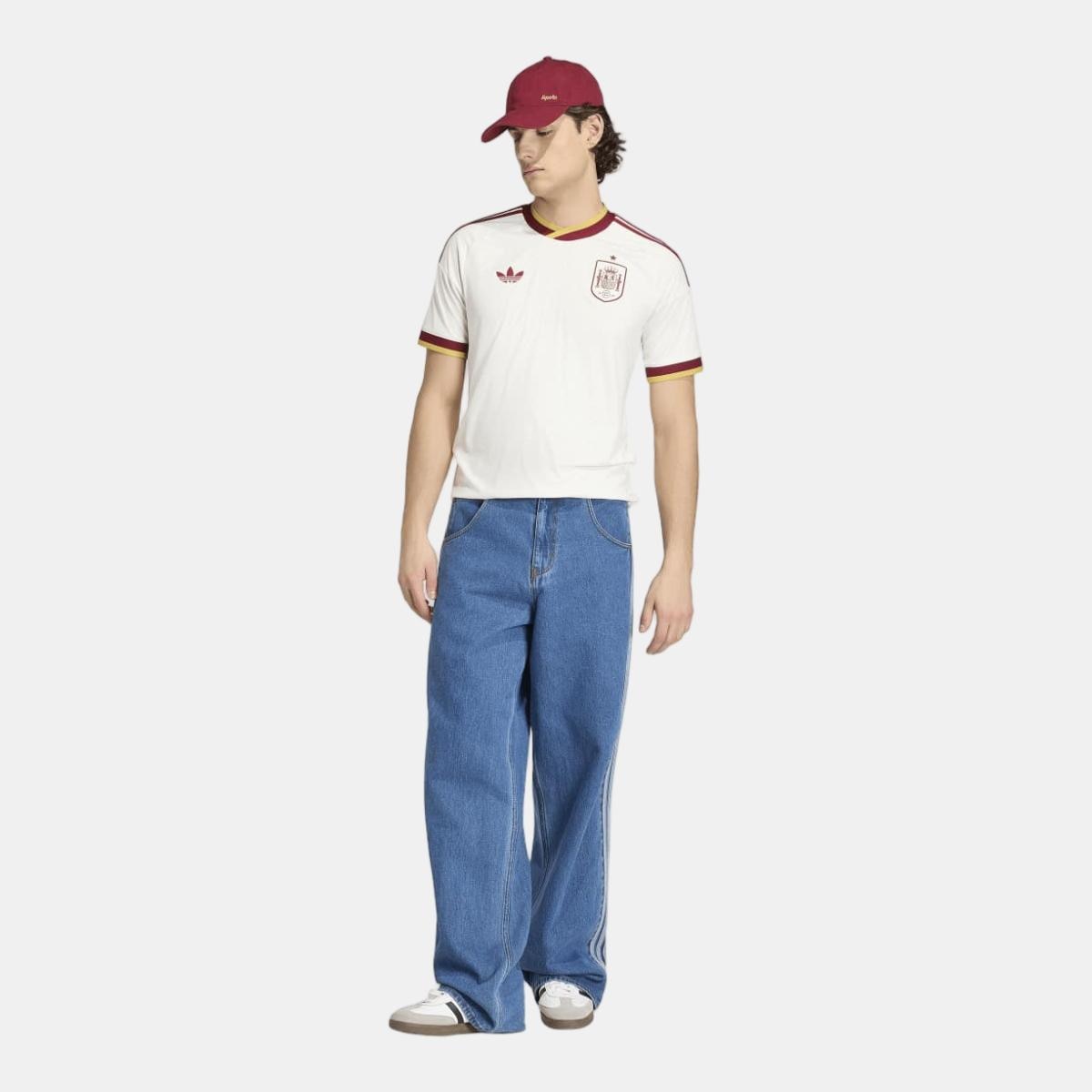 Camiseta de hombre 2ª equipación España Mundial 2026 adidas Originals - Blanco Blanco-5