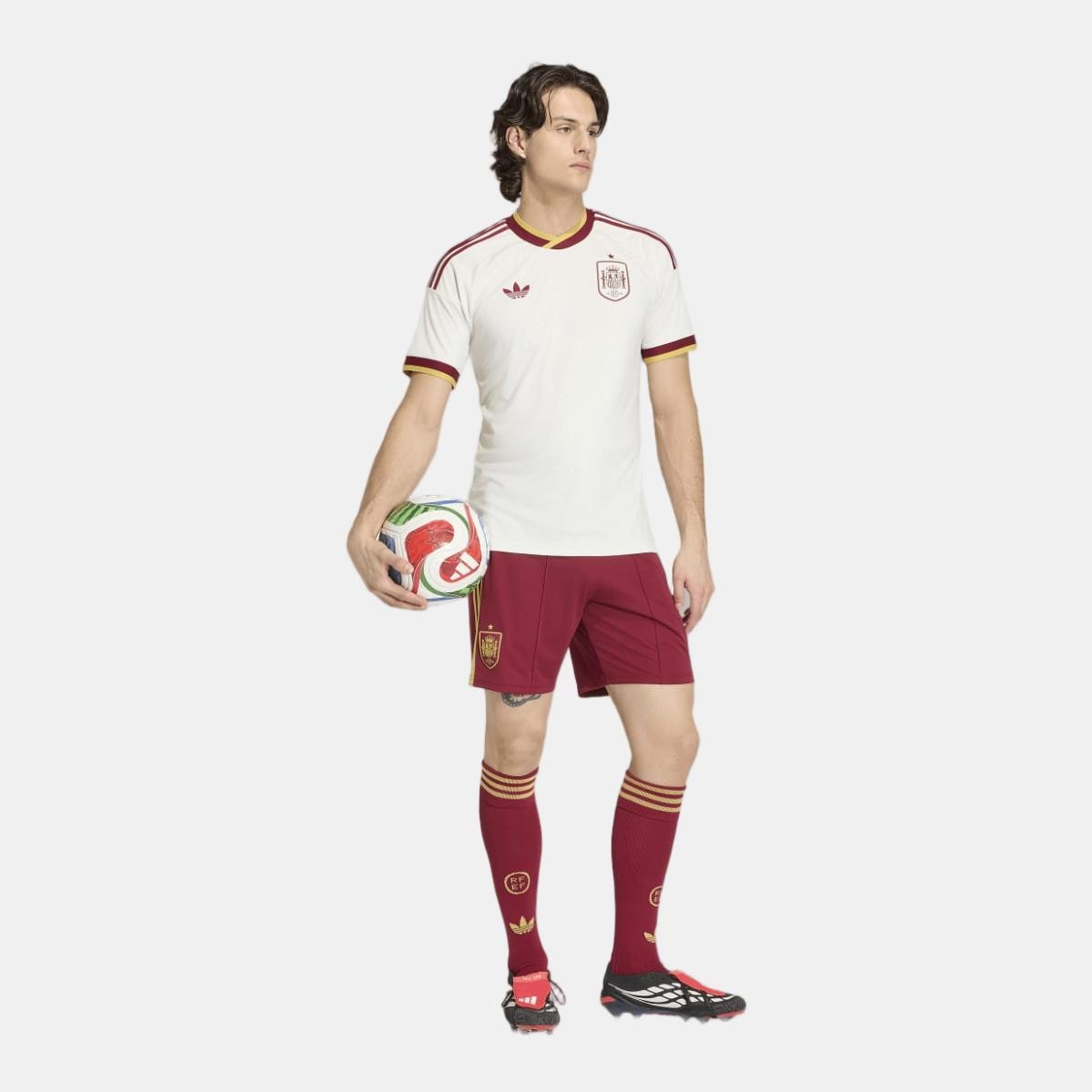 Calções de Homem 2.º Equipamento Espanha Mundial 2026 Originals Grená-4