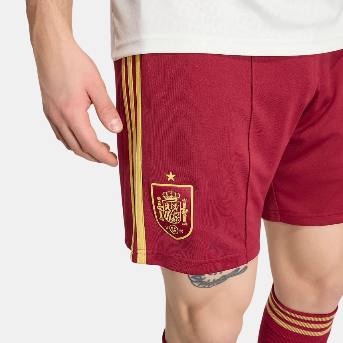 Calções de Homem 2.º Equipamento Espanha Mundial 2026 Originals Grená-5