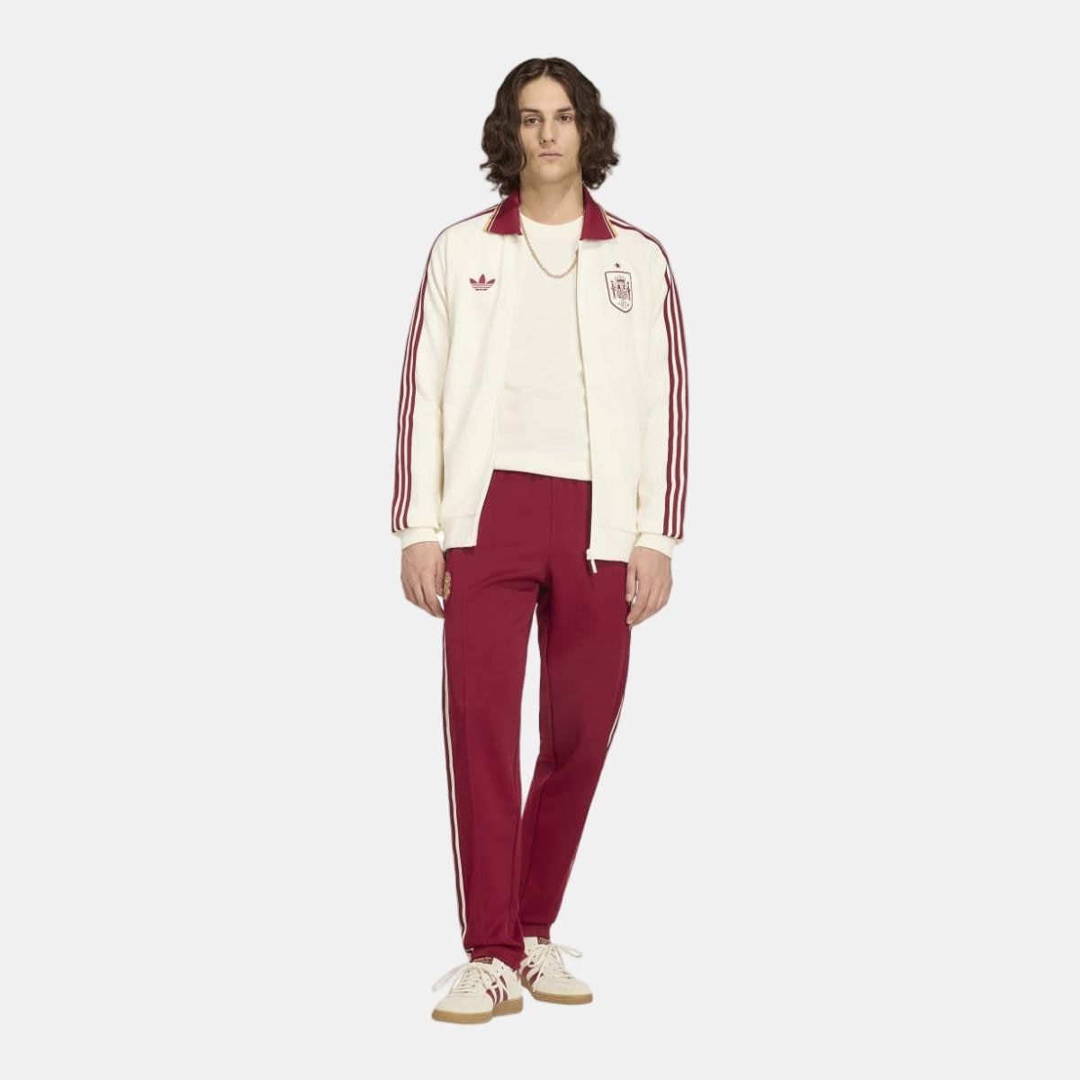 Sweatshirt de Homem Espanha Anthem Jacket Originals Branco-5