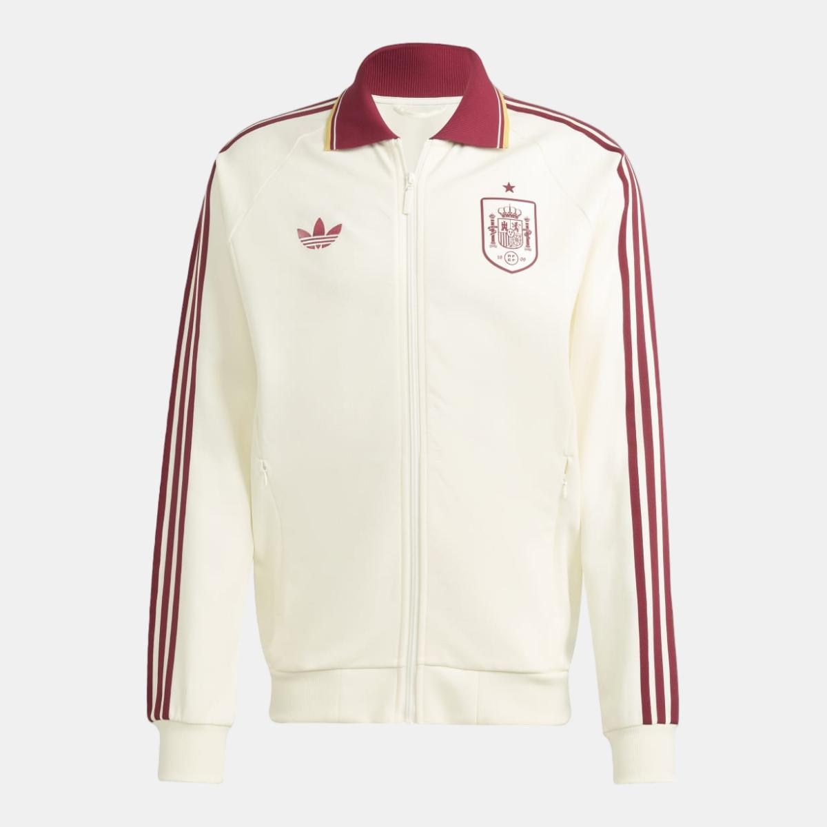 Sweatshirt de Homem Espanha Anthem Jacket Originals Branco-6