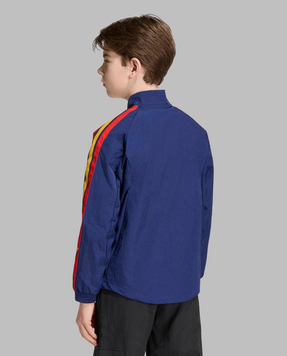 Sweatshirt de Meninos Espanha Mundial 2026 Anthem Jacket Azul-2