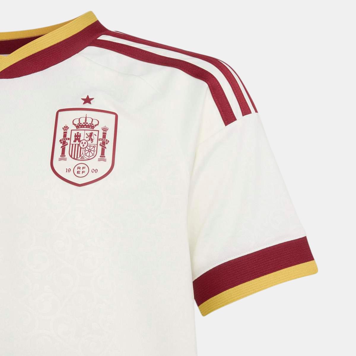 Conjunto de Criança 2.º Equipamento Espanha Mundial 2026 Originals Branco-8