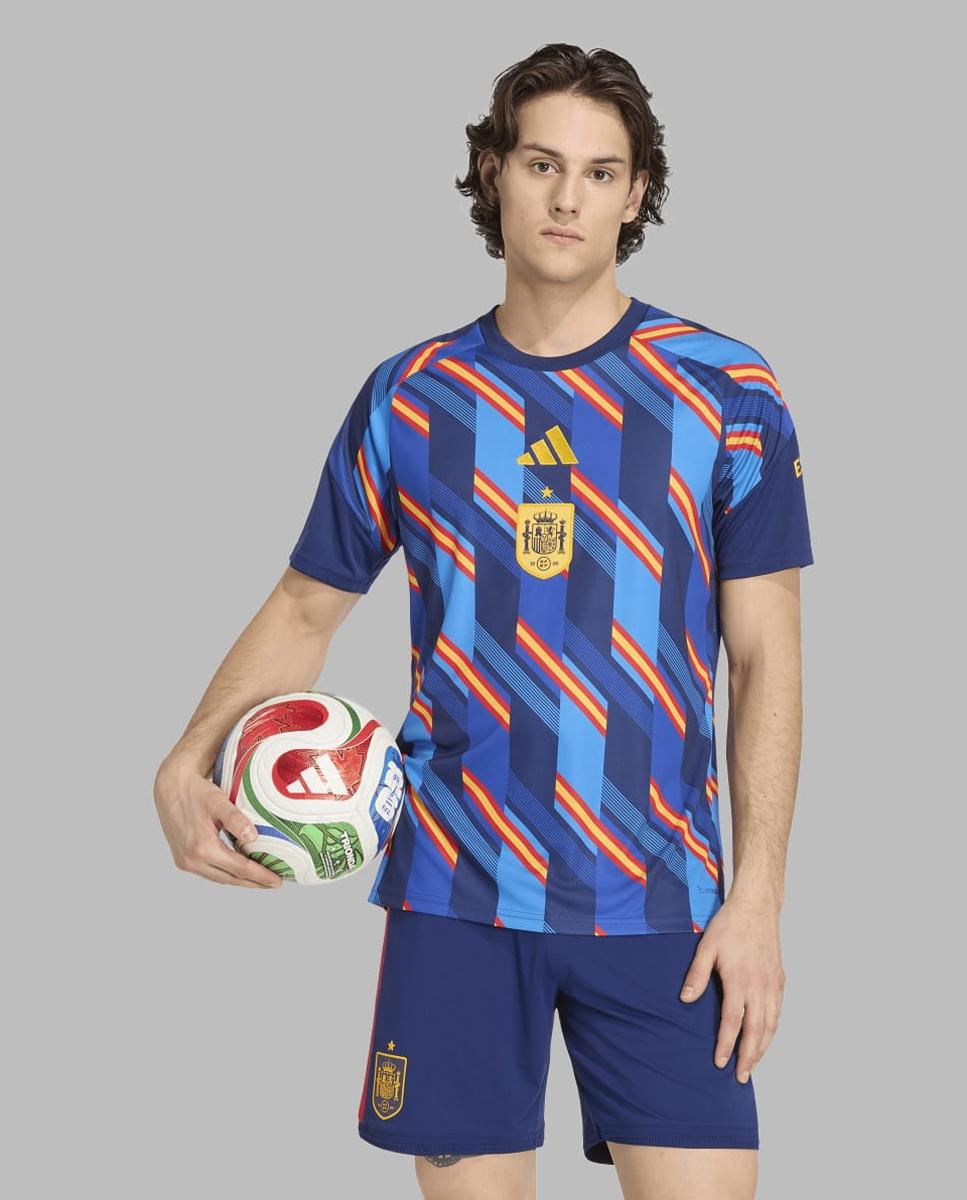 Imagem 0 de T-shirt de Homem Espanha Mundial 2026 Pre Match