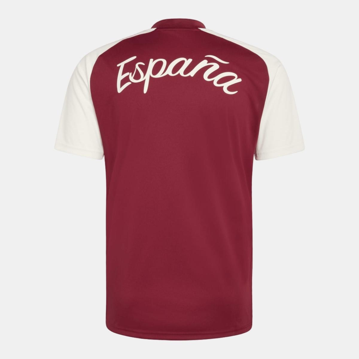 T-shirt de Homem Espanha Mundial 2026 Pre Match Grená-8