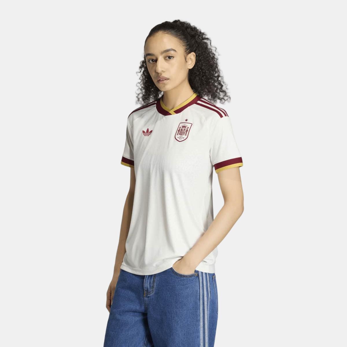 Imagem 0 de T-shirt de Mulher 2.º Equipamento Espanha Mundial 2026 Originals